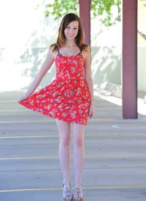 18 year old cutie Carmen Callaway sexys her two study buddies at the same time